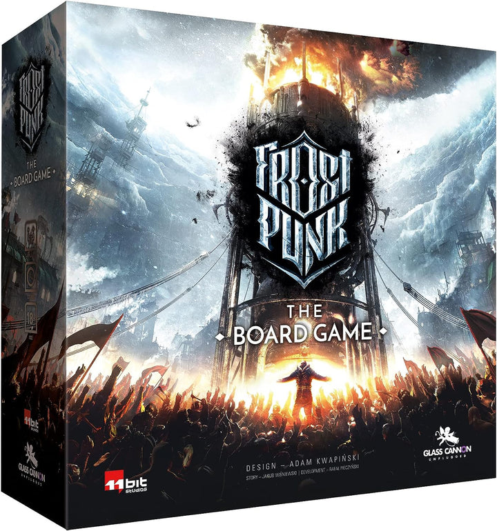 Glaskanone Unplugged | Frostpunk: Das Brettspiel | Brettspiel | Ab 16 Jahren | 1-4