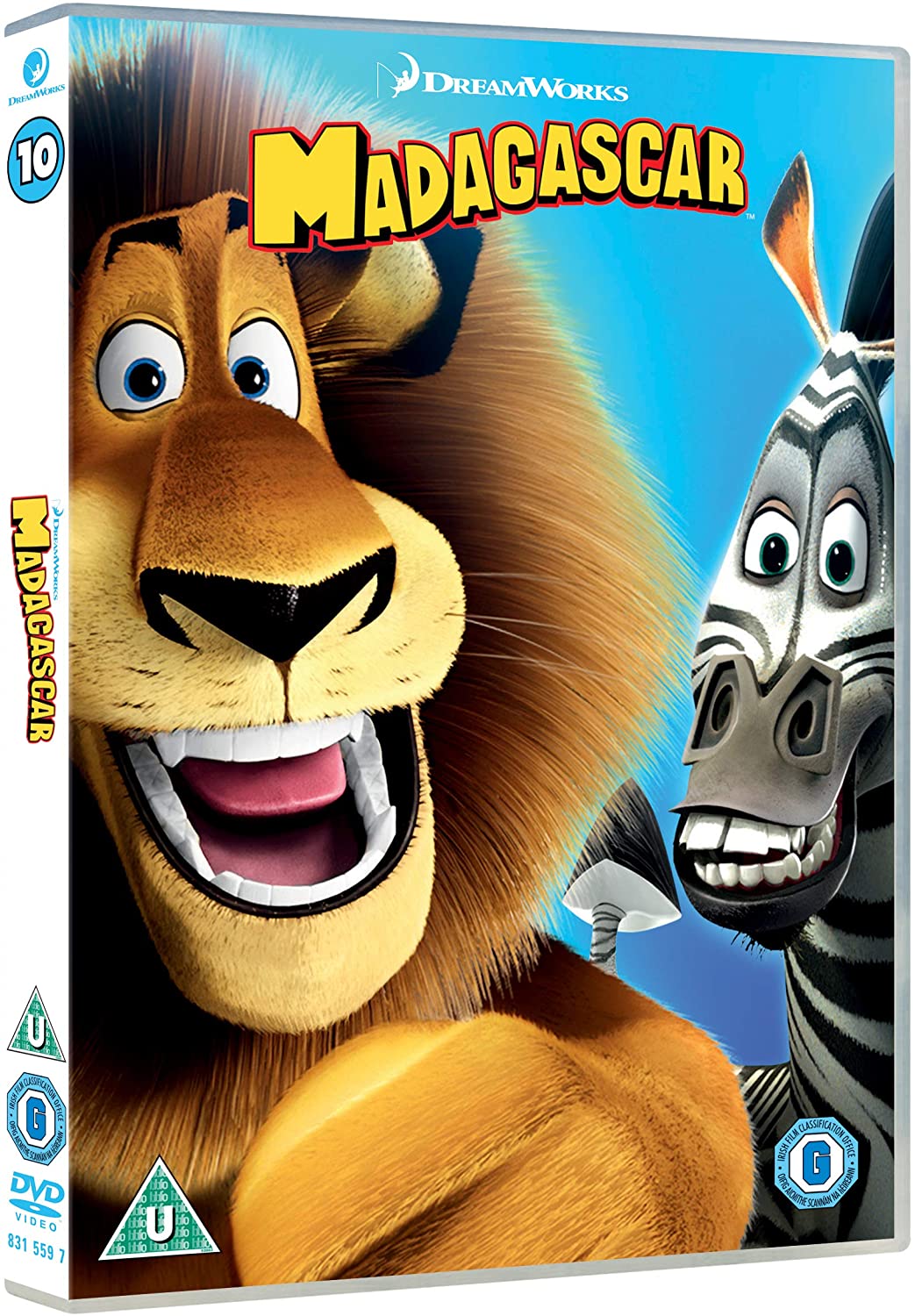 Madagascar (Artwork-Aktualisierung 2018) – Animation [DVD]
