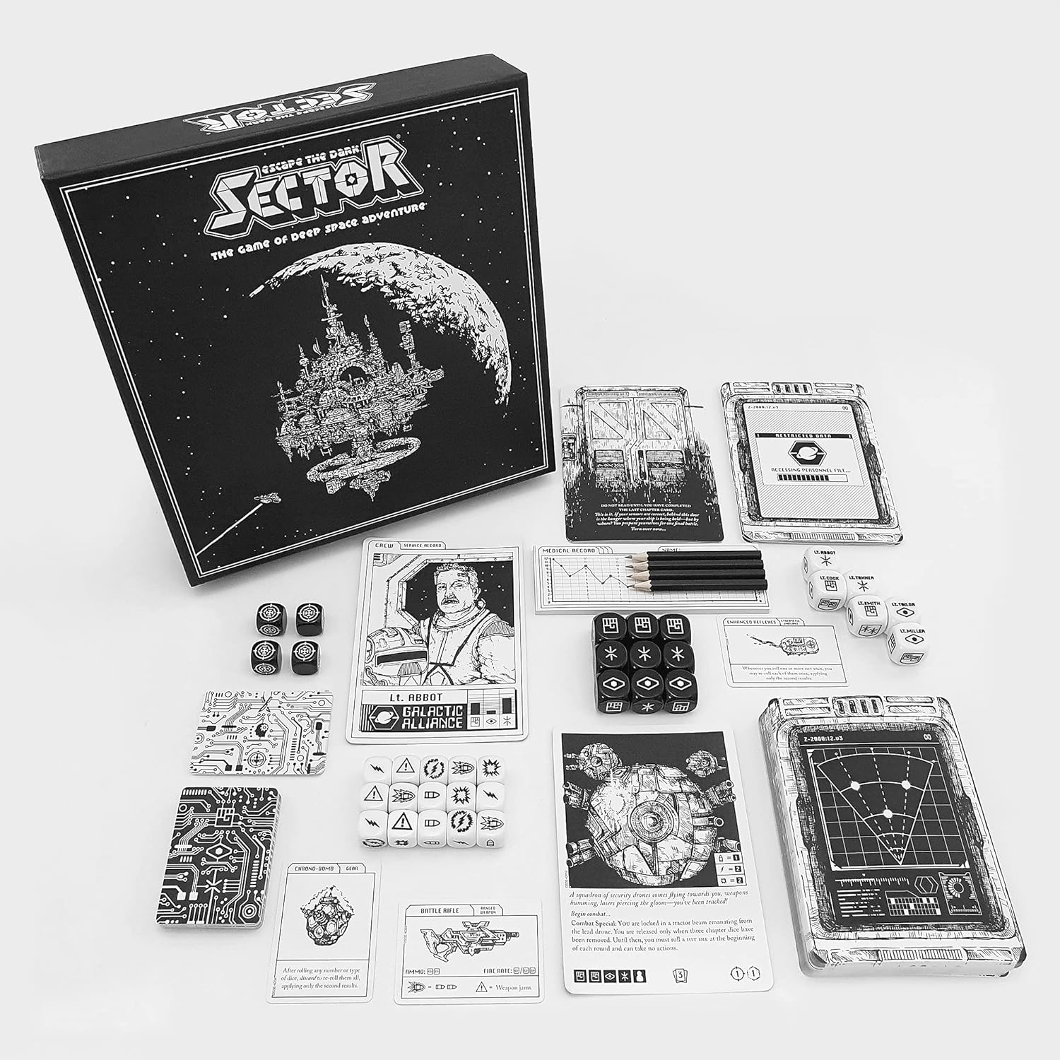 Themeborne Escape the Dark Sector Board Game 4