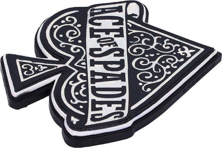 Nemesis Now offiziell lizenziertes Set aus vier Motorhead Ace of Spades Resin Coaste