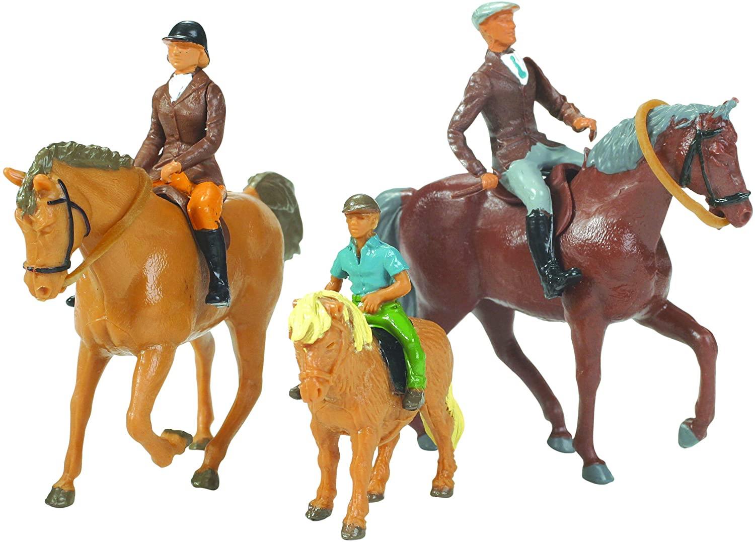 Britains 1:32 Horses and Riders Animal Figures Collectable Toy Farm Accessory for Children - Yachew