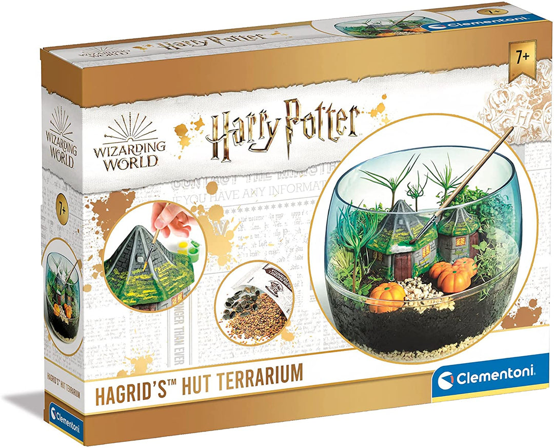 Clementoni 19248 Terrarium-Harry Potter Geschenk für Kinder, Bildung und Wissenschaft