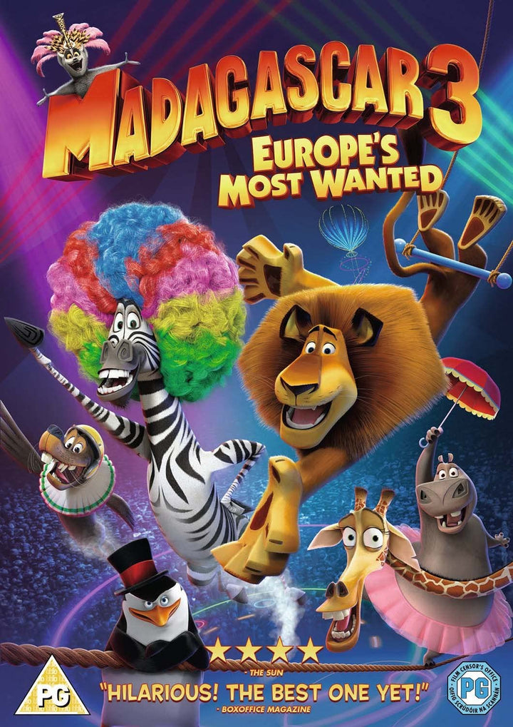 Madagaskar 3: Europas meistgesuchte Familie/Komödie [DVD]