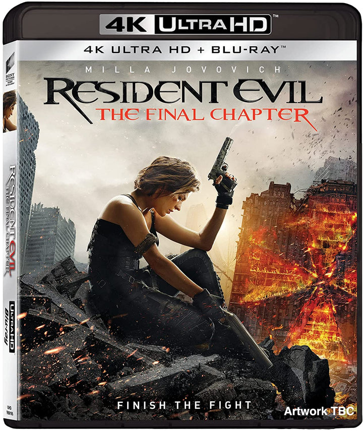 Resident Evil: The Final Chapter (2016) (2 Discs – UHD &amp; BD) – Action/Horror [Blu-ray]