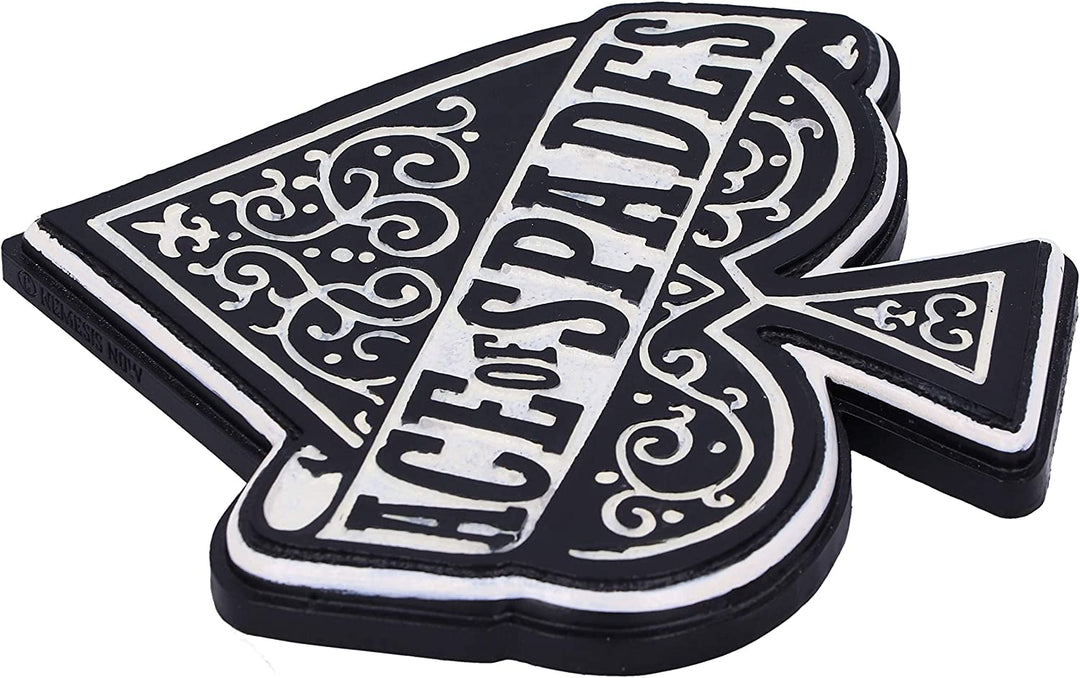 Nemesis Now offiziell lizenziertes Set aus vier Motorhead Ace of Spades Resin Coaste