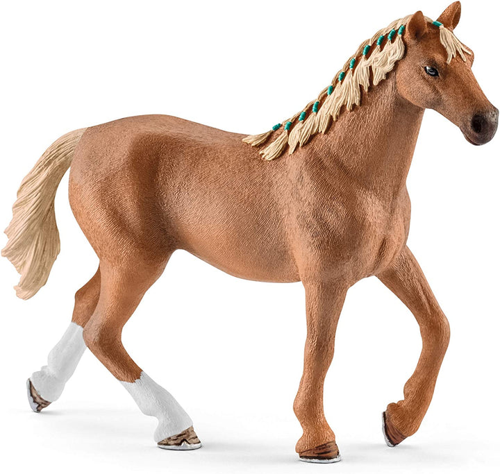 Schleich 42360 42360-Horse Club Englisches Vollblut mit Decke, Mehrfarbig
