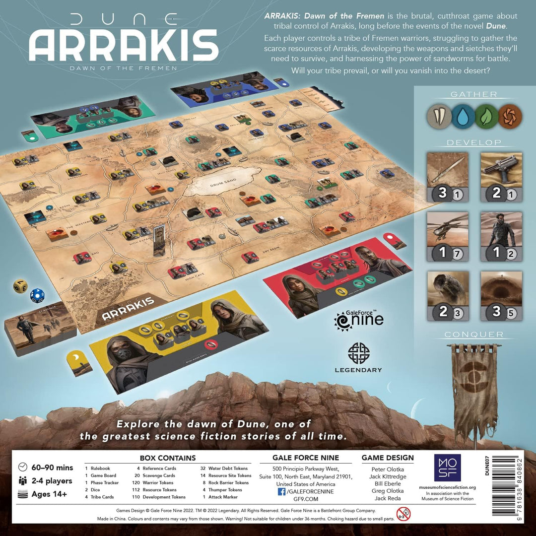 Gale Force Nine: Dune Arrakis – Dawn of the Fremen