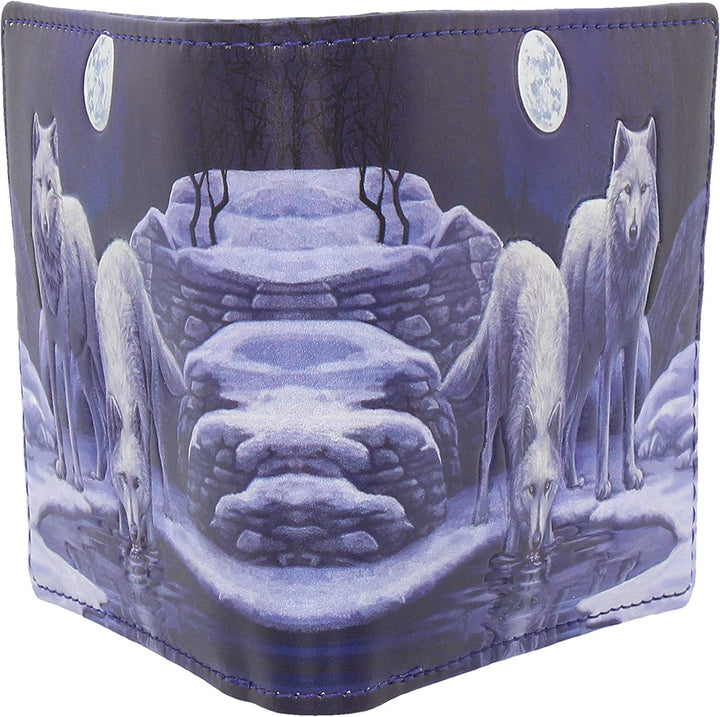 Nemesis Now Warriors of Winter Lisa Parker Geldbörse 10 cm Blau, PU