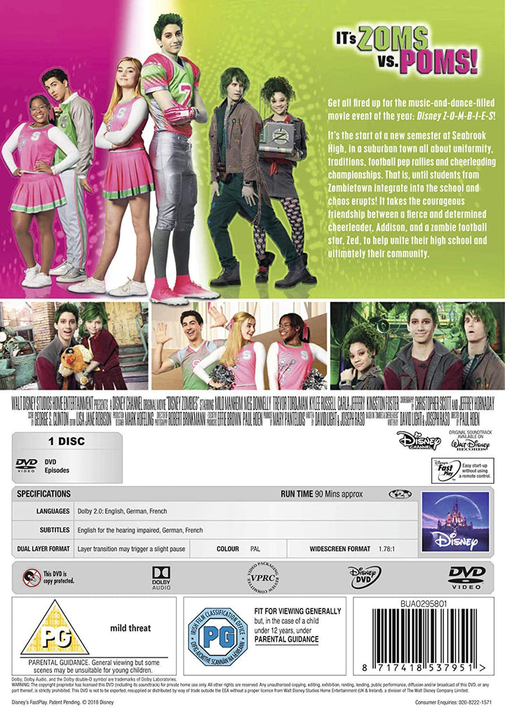 Disney Zombies [2018] – Musical [DVD]