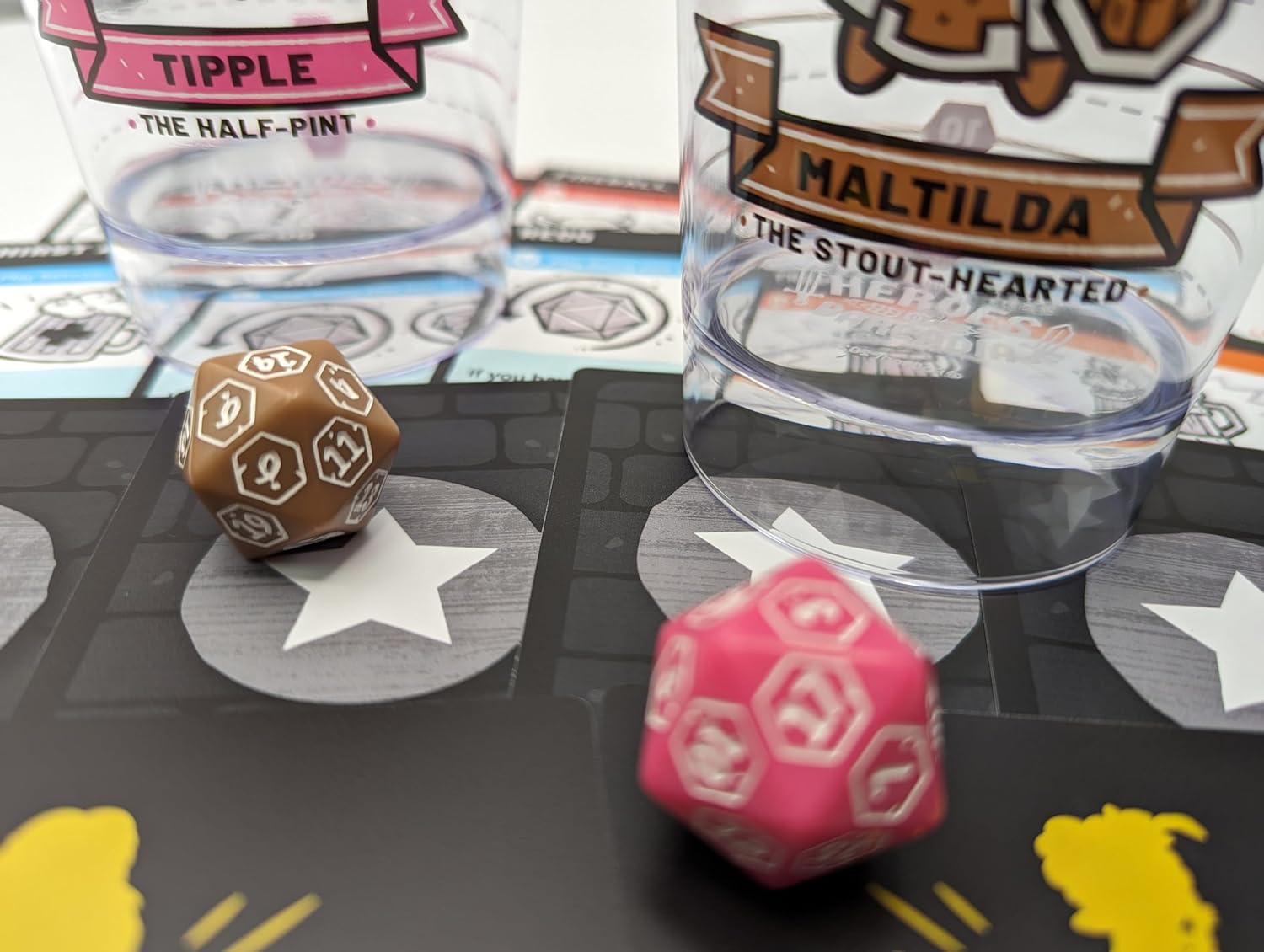 Heroes of Barcadia Party Pack Expansion for Rollacrit Corp Drinking Dungeon Game 3