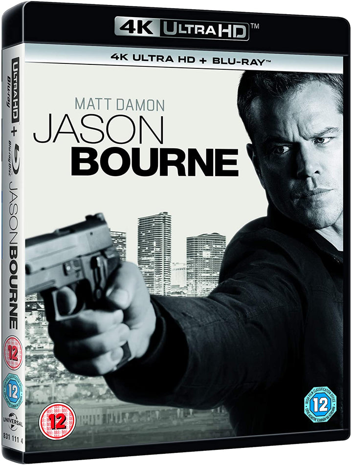 Jason Bourne (4K UHD) – Thriller [Blu-ray]