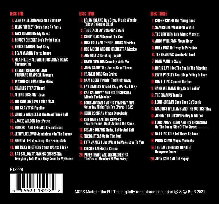 Here Comes Summer – 60 Sunshine Holiday Greats – [Audio-CD]