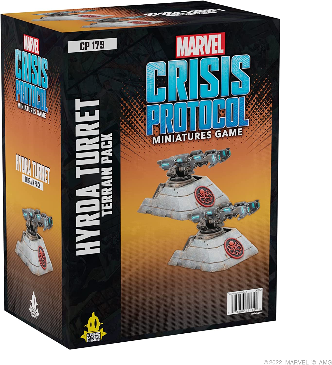 Atomic Mass Games Marvel Crisis Protocol Hydra Turret Terrain Pack