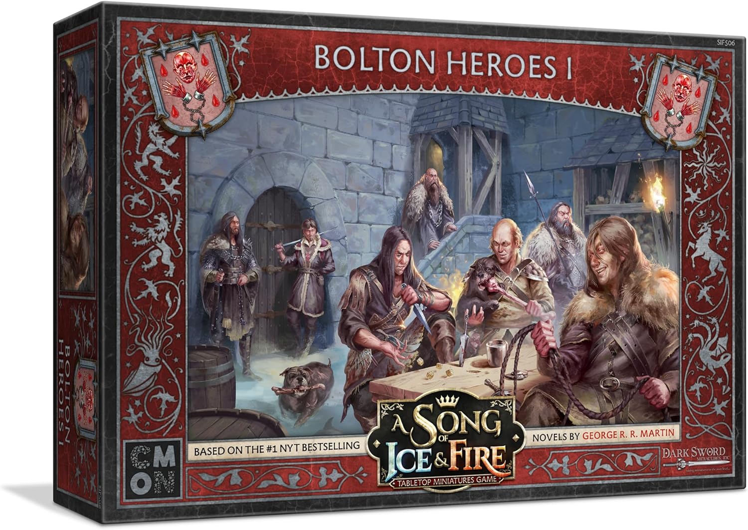 CMON A Song of Ice and Fire Tabletop Miniatures Bolton Heroes I Box Set
