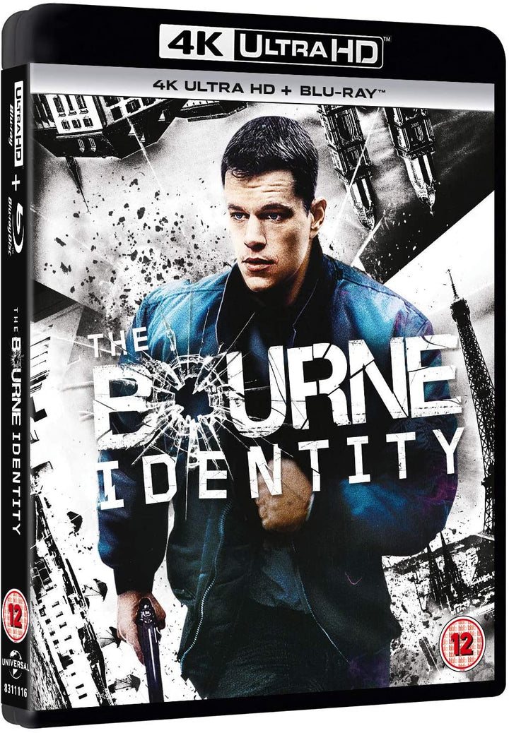 The Bourne Identity (4K UHD Blu-Ray + Blu-ray) – Action/Thriller [Blu-Ray]