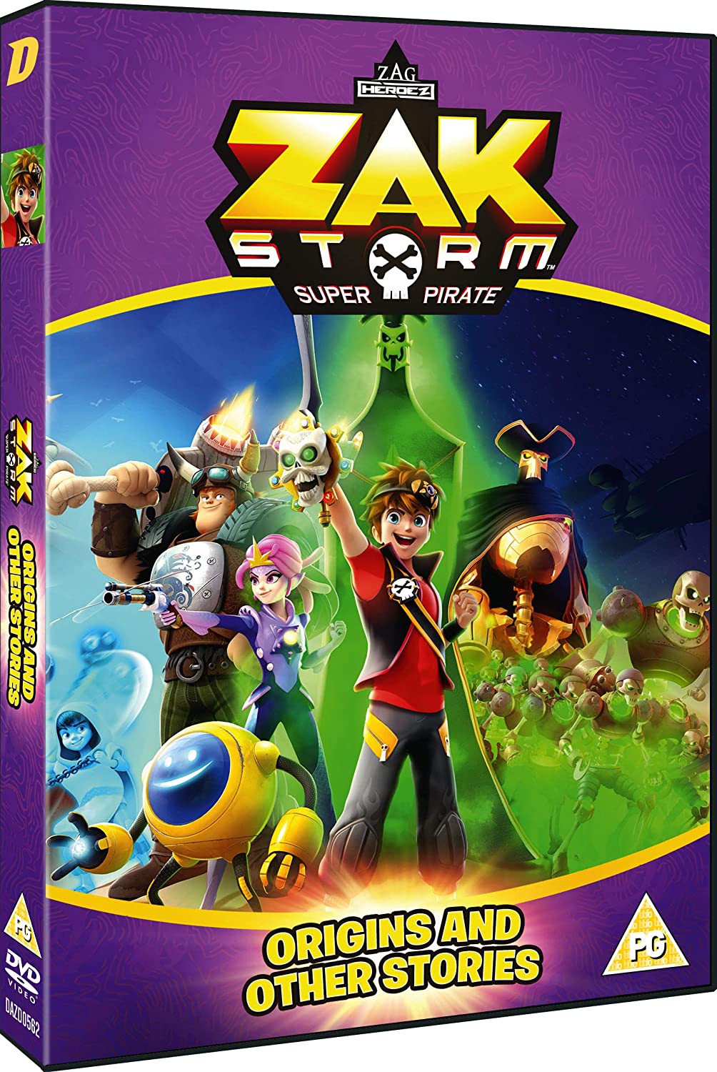 Zak Storm – Origins &amp; Other Stories (Vol 1) – Action-Fiction [DVD]