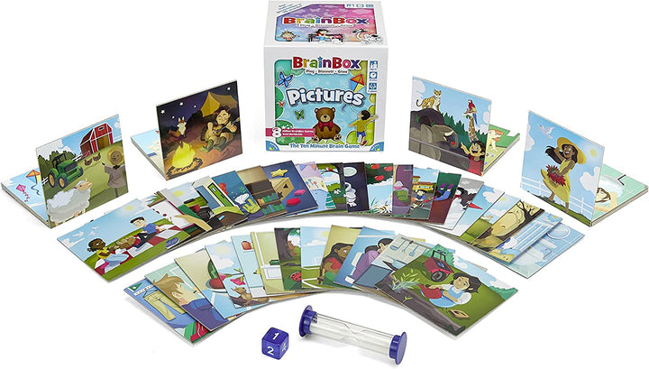 BrainBox-Bilder (2022) | Kartenspiel | Ab 4 Jahren | 1+ Spieler | 10+ Minuten Spielzeit
