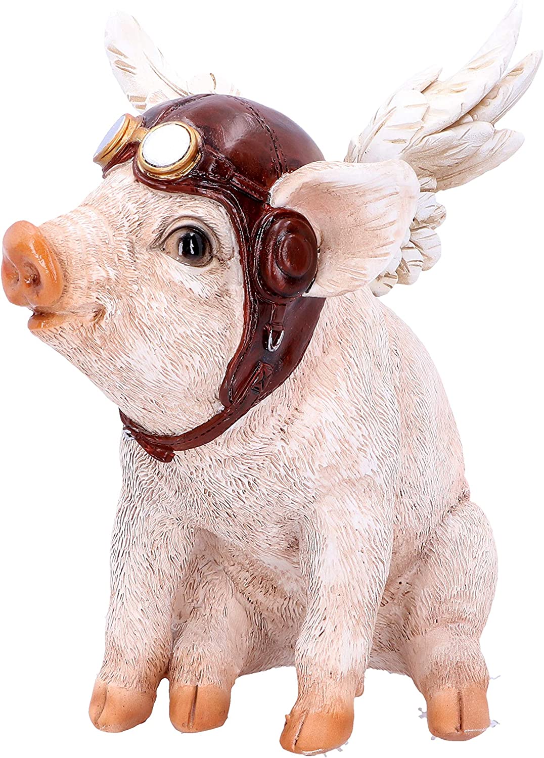 Nemesis Now When Pigs Fly 15,5 cm, Harz, Rosa, Einheitsgröße