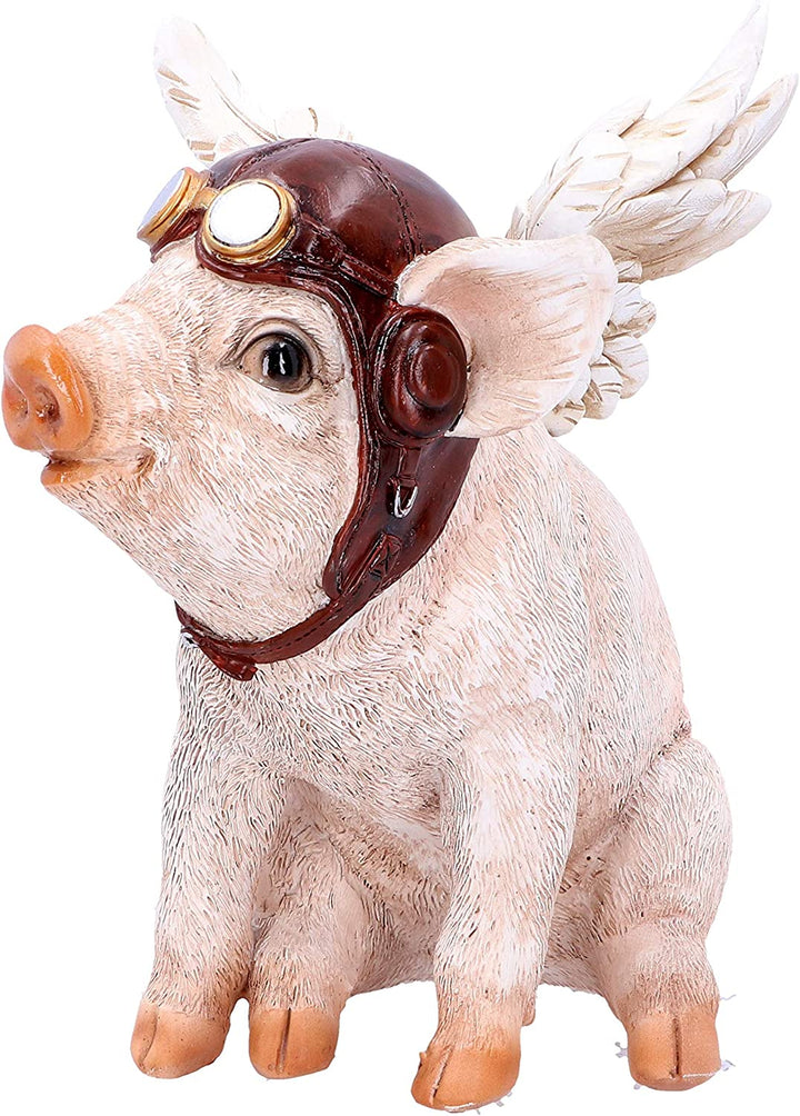 Nemesis Now When Pigs Fly 15,5 cm, Harz, Rosa, Einheitsgröße
