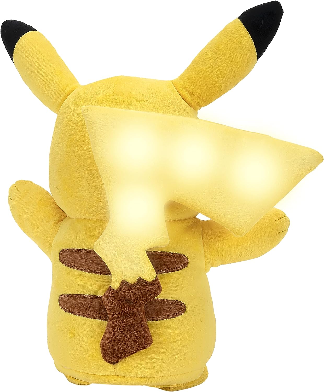 Pokémon Electric Charge Pikachu Plush - Interactive Light & Sound, 10-inch 3