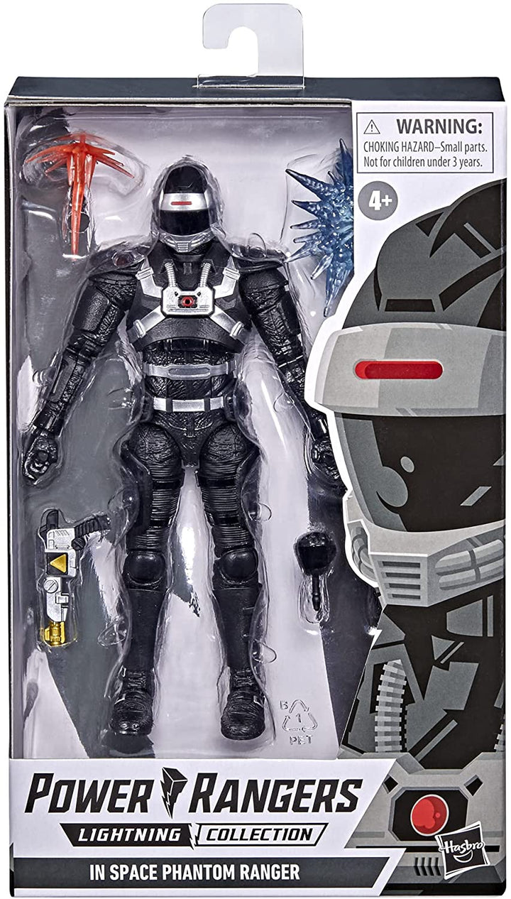 Power Rangers Lightning Collection In Space Phantom Ranger 6-Zoll Premium-Kollektion
