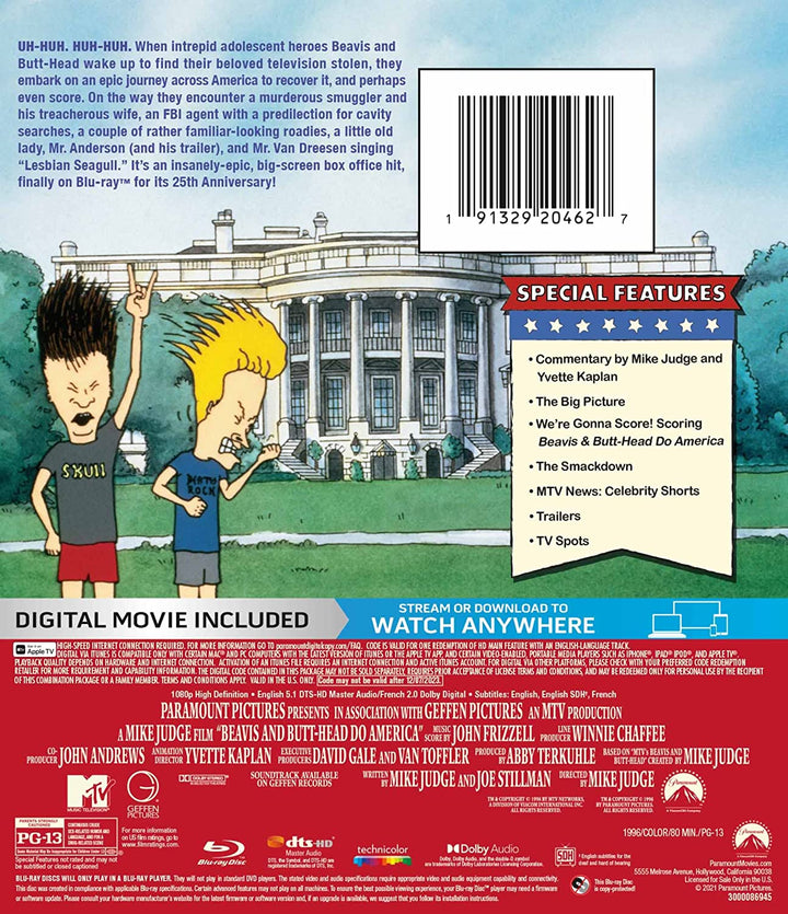 Beavis und Butt-Head machen Amerika [Blu-ray]