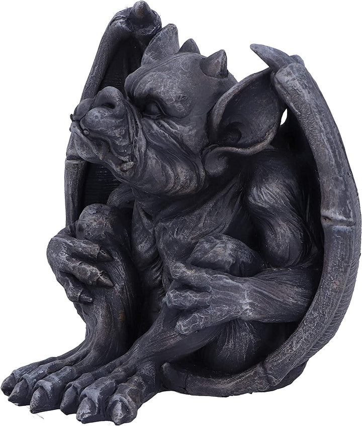 Nemesis Now Hugo Dark Black Grotesque Gargoyle Figur, 12,5 cm