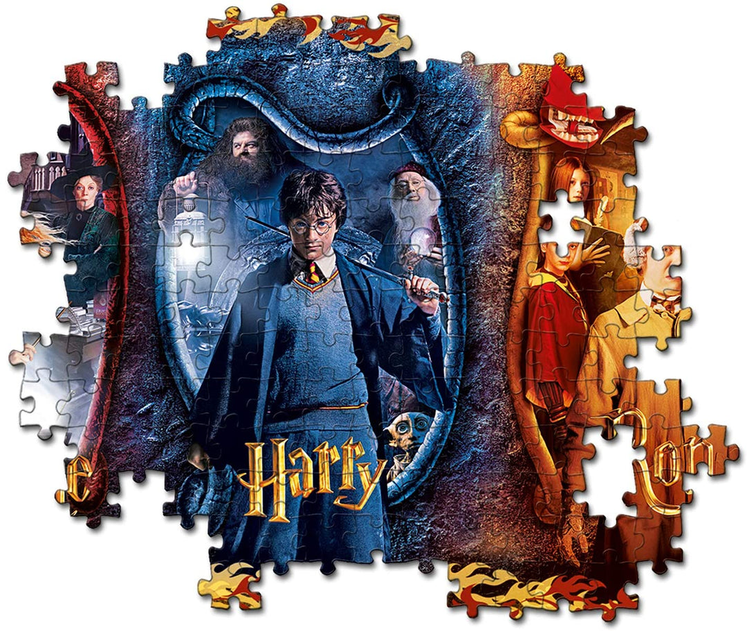 Clementoni 61885 Puzzle Harry Potter 104 Teile, Puzzle für Kinder