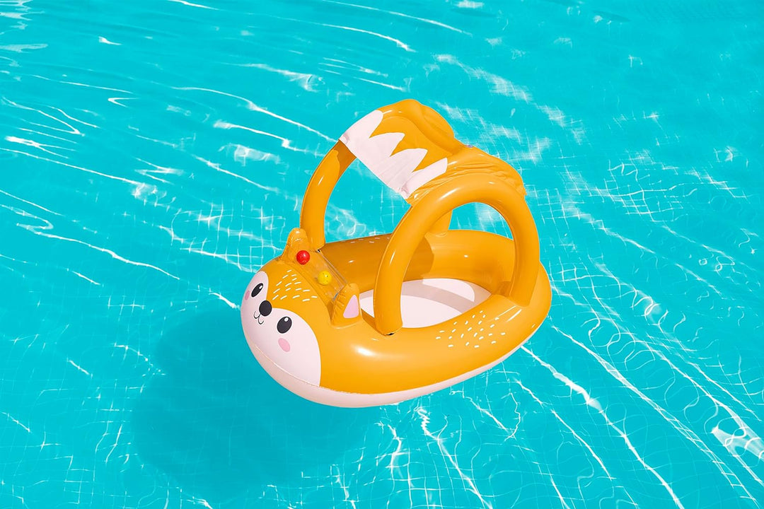 Bestway aufblasbarer Fox Float für Kinder | Schwimmbad aufblasbar, Schwimmkörper, Po