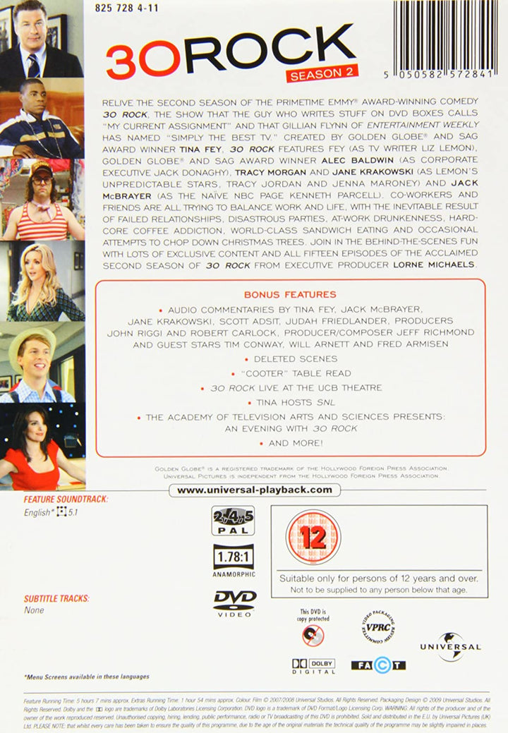30 Rock Staffel 2 [DVD]