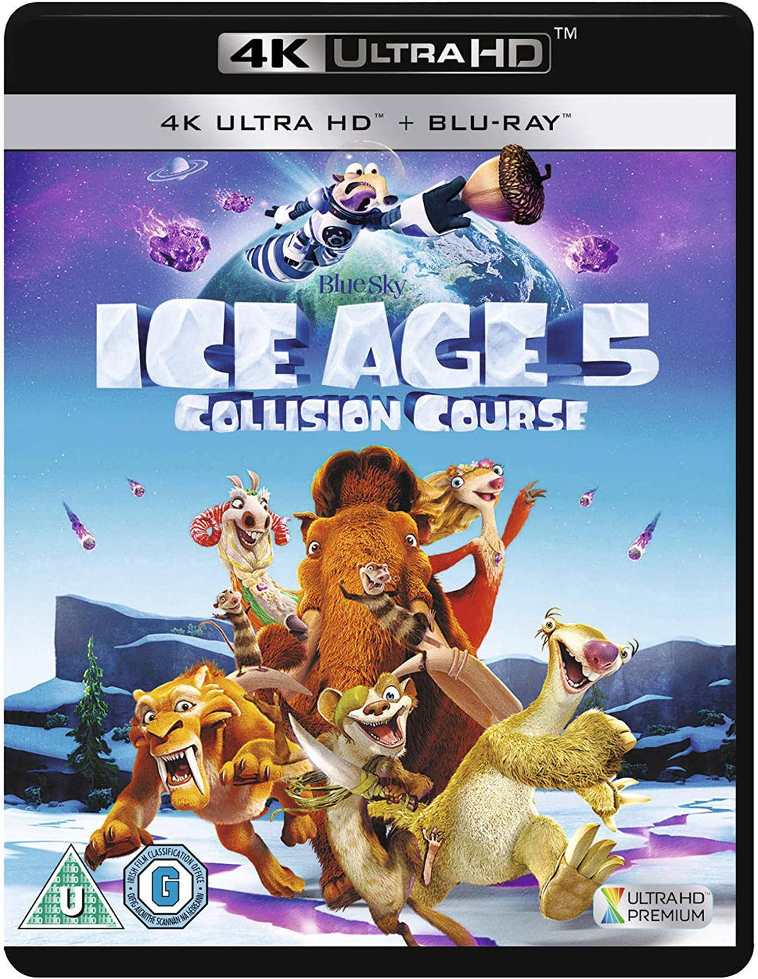 Ice Age 5: Collision Course 4K [2016] – Komödie/Familie [Blu-Ray]