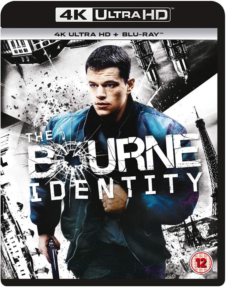The Bourne Identity (4K UHD Blu-Ray + Blu-ray) – Action/Thriller [Blu-Ray]
