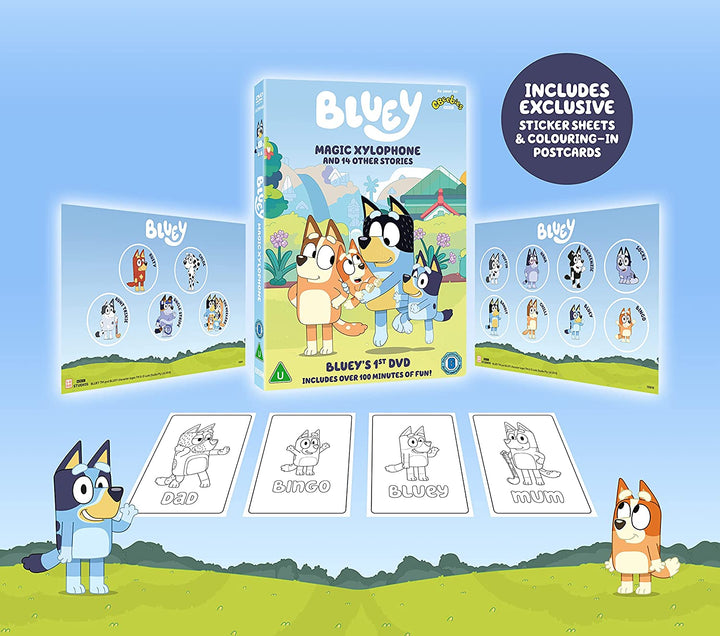 Bluey - Magic Xylophone and Other Stories (includes exclusive stickers and postcards) [2021] - [DVD]