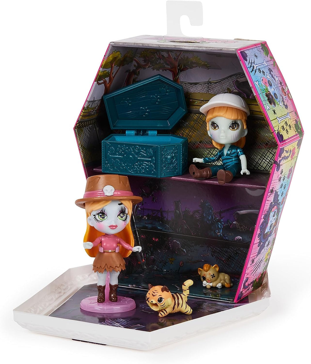Zombaes Big Cat Un-Rescue 2er-Pack Puppenset 