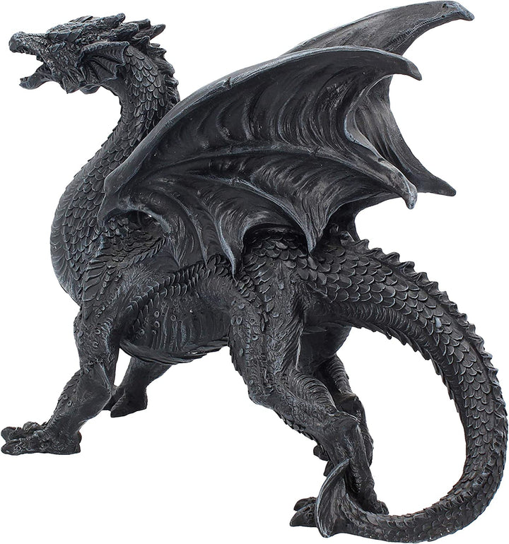 Nemesis Now D1242D5 Drachenwächter-Figur, 28,5 cm, Schwarz