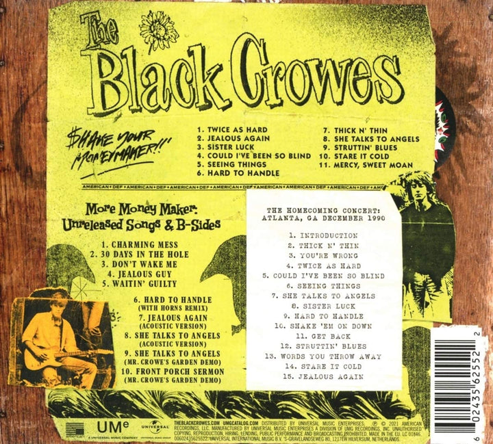 The Black Crowes – Shake Your Money Maker (Super Deluxe) [Softpak] [Audio-CD]