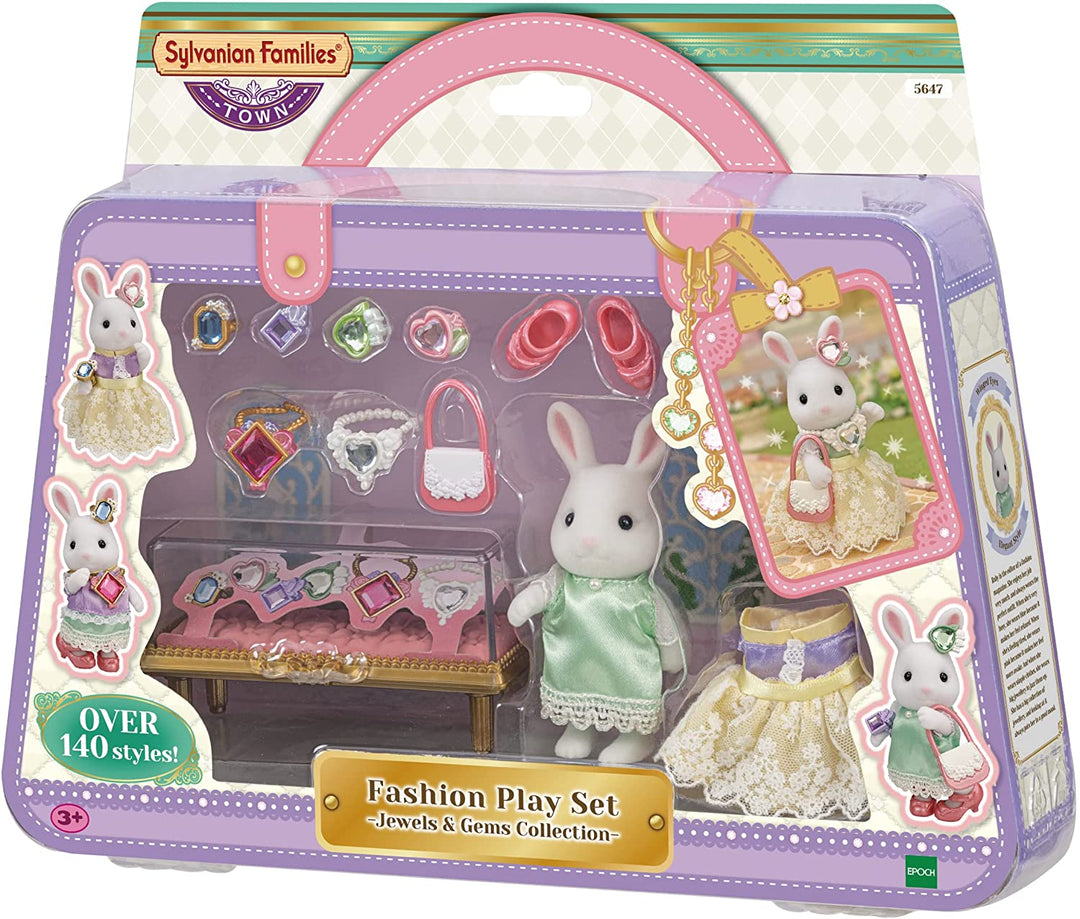 Sylvanian Families 5647 Modespielset -Jewels &amp; Gems Collection- - Puppenhaus
