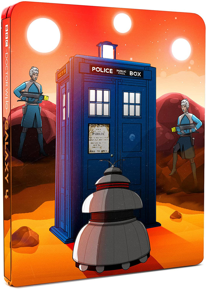 Doctor Who – Galaxy 4 Steelbook (Limited Edition) [2021] – Science-Fiction [Blu-ray]