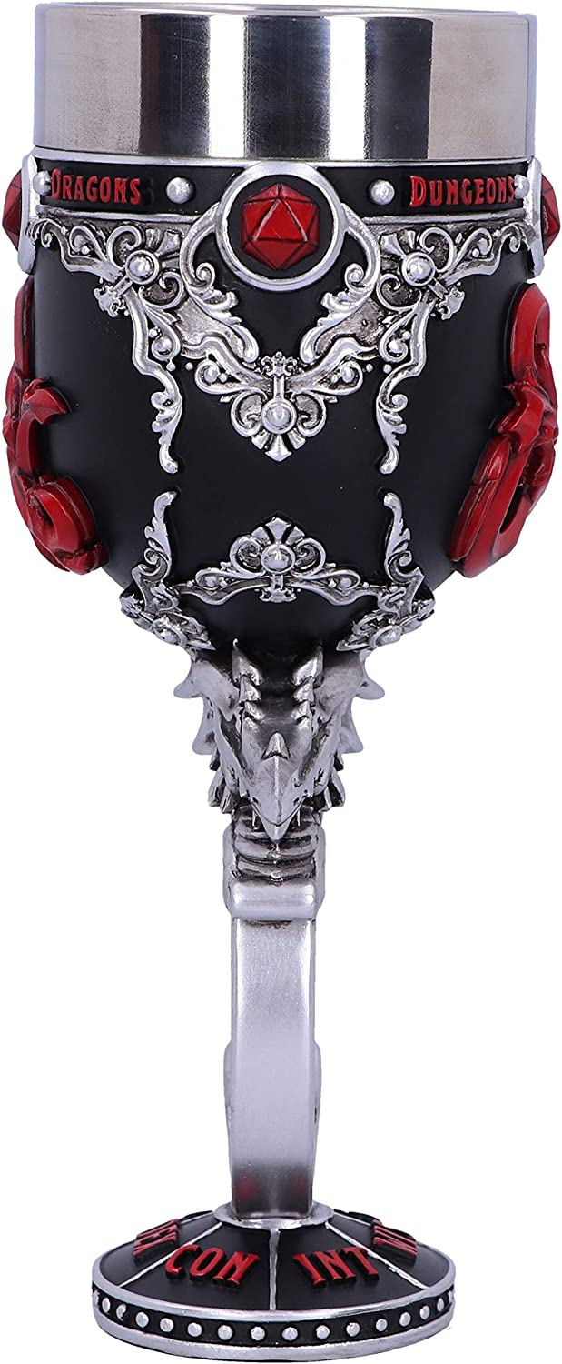 Nemesis Now Dungeons & Dragons D20 Goblet Resin Fantasy Collectible 7