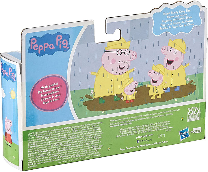 Peppa Pig F21935X1 Pep Peppas Familie Regentag