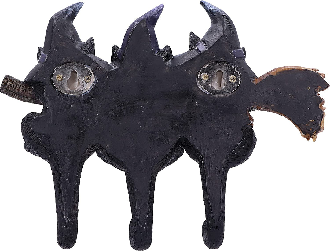 Nemesis Now Witches Helpers Schlüsselanhänger, 20 cm, Schwarz