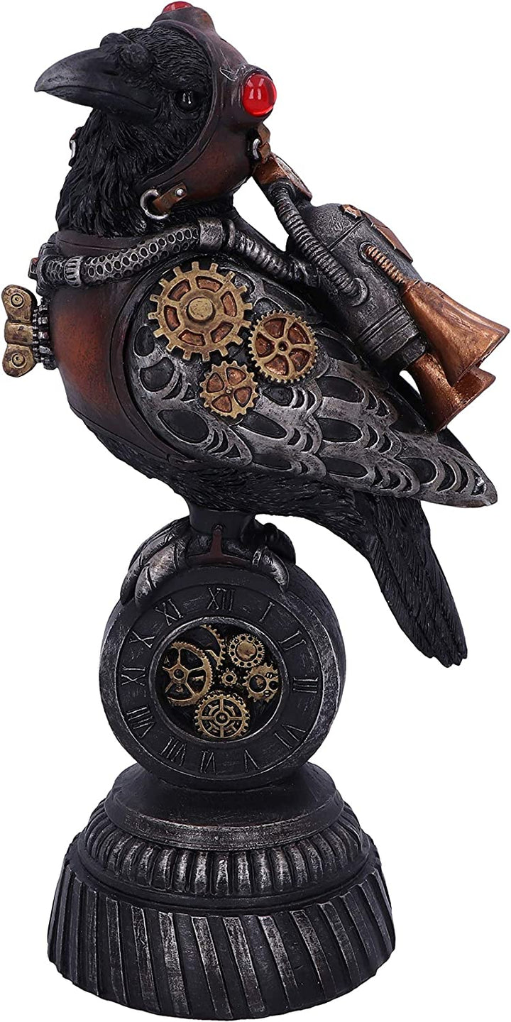 Nemesis Now Steampunk Rivet Raven Figur, 24 cm