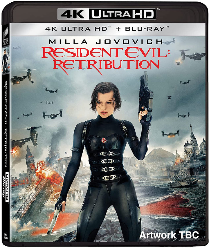 Resident Evil: Retribution (2012) (2 Discs – UHD &amp; BD) – Action/Horror [BLu-ray]