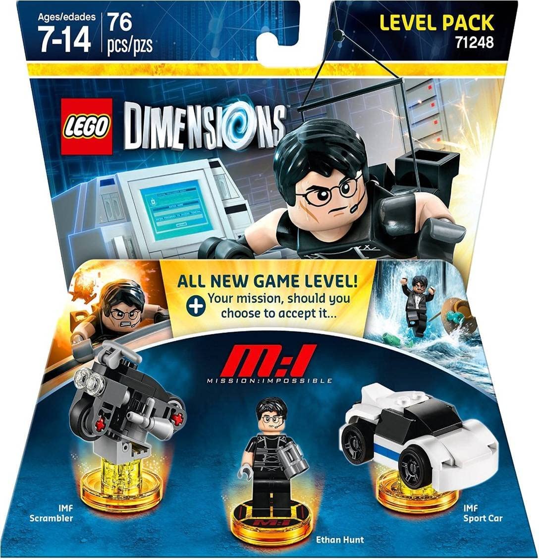 Lego Dimensions: Mission Impossible Level Pack - Buildable Action Figures & Vehicles