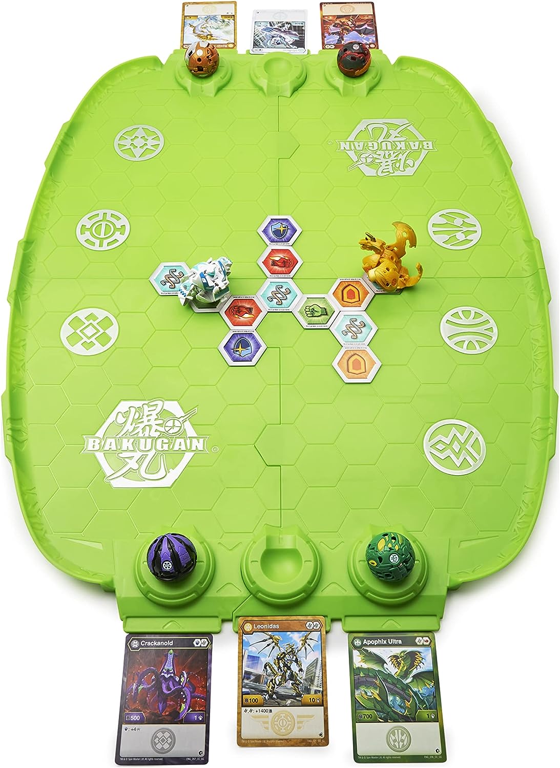 BAKUGAN Evo Battle Arena - Includes Exclusive Leonidas Bakugan for Ages 5-8 3