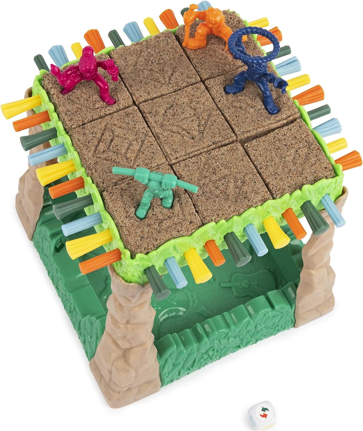 Spin Master Games Sink N’ Sand Quicksand Kids Board Game with Kinetic Sand 3