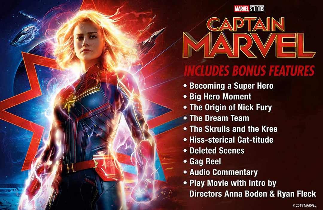 Marvel Studios Captain Marvel – Action/Science-Fiction [Blu-Ray]