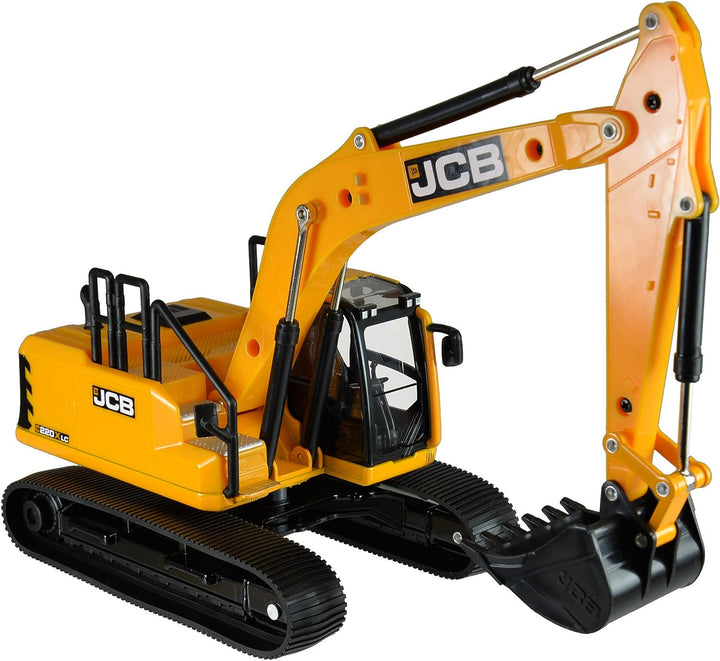 Britains JCB Farm Tomy Toys – Bagger – 1:32 220X – Traktorspielzeug zum Sammeln – Bauernhofspielzeug im Maßstab 1:32 – Geeignet für Sammler und Kinder – ab 3 Jahren, 43211