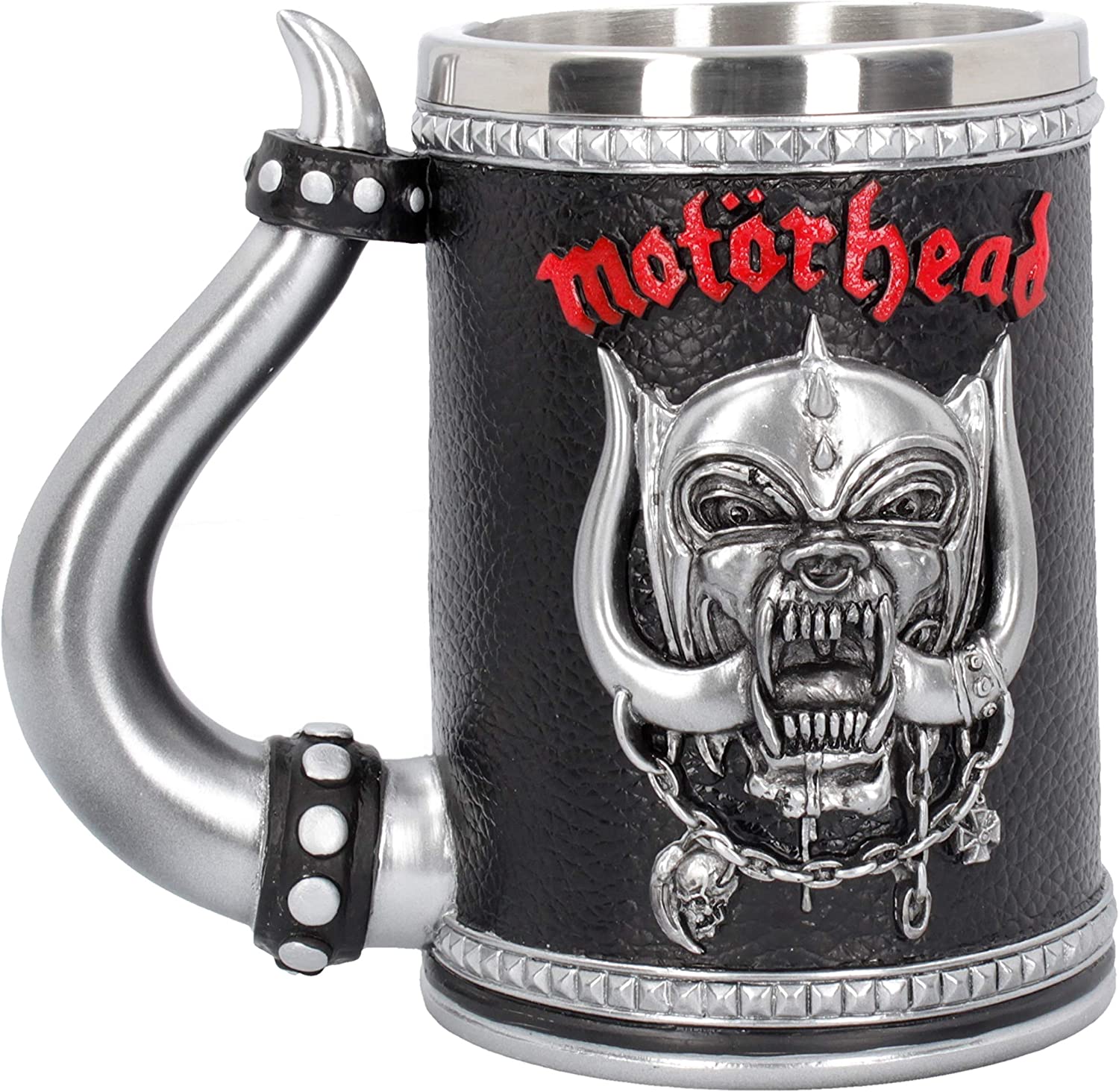 Nemesis Now - B4121M8 Motorhead War Pig Tankard with Stainless Steel Insert 2