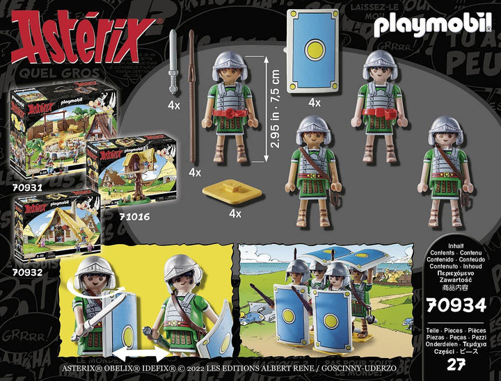 PLAYMOBIL Asterix 70934 Römische Truppe, Spielzeug für Kinder ab 5 Jahren